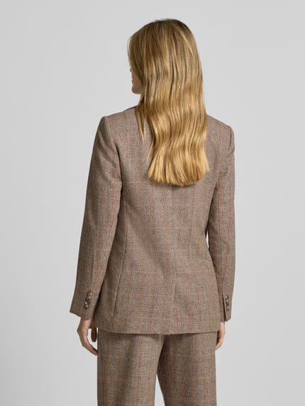 Lauren Ralph Lauren Żakiet o kroju regular fit z dodatkiem wełny Model 'WILONA' Beżowy melanż 5
