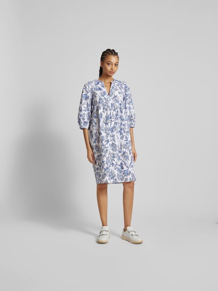 Juvia Tuniekjurk met all-over motief Wit - 4
