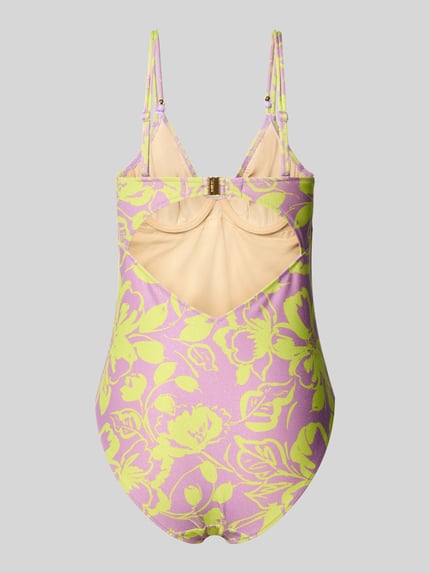Marie Jo Badpak in all-over look met parels model 'CHALIA' Lichtgroen - 3