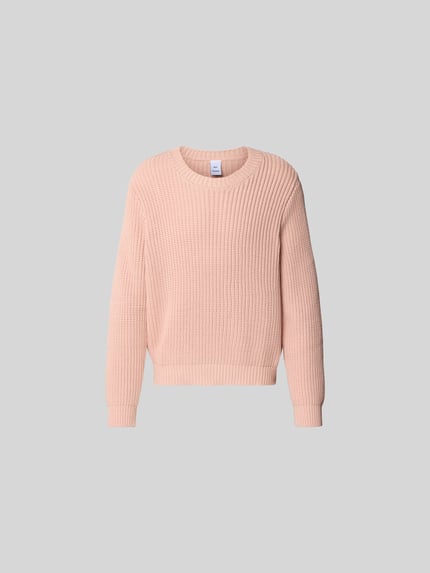 WON HUNDRED Oversized Pullover in Strick-Optik Rosa 2