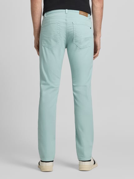 Pierre Cardin Jeansy z detalem z logo model „Lyon” Miętowy 5