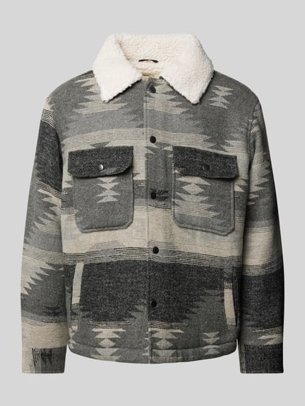 Redefined Rebel Overhemdjack met Teddybont Middengrijs - 2