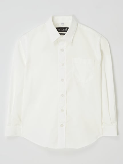 G.O.L. Regular Fit Hemd aus Baumwoll-Mix Weiss 1