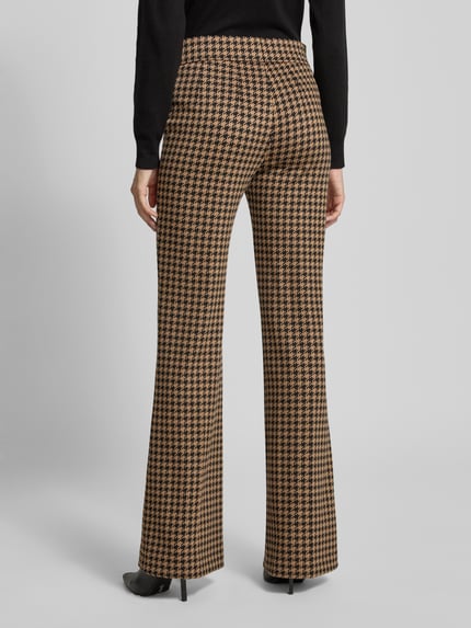 SEDUCTIVE Stoffen broek van viscosemix met elastische band, model 'NANOU' Zwart - 5