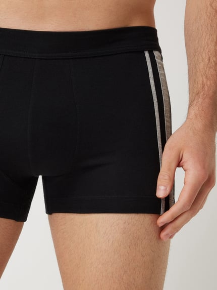 SCHIESSER Trunks met stretch in set van 3 Zwart - 4