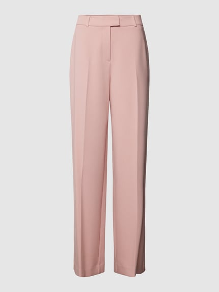 COMMA Chino mit Bügelfalten Rosa 2