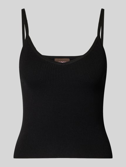 Kort top van viscosemix model 'ESTHER' Shop The Look MANNEQUINE