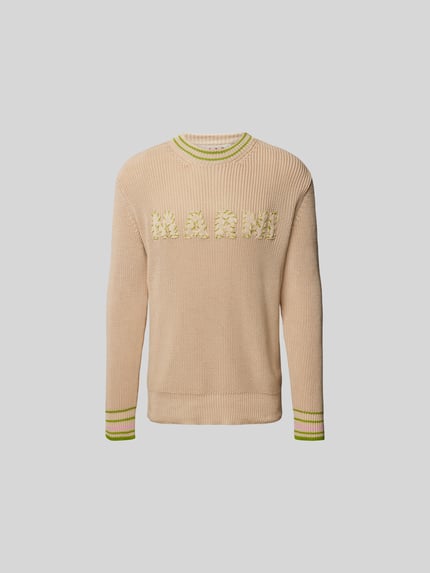 Marni Trui in brei-look Zand - 2