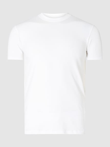 Mey T-Shirt mit Rundhalsausschnitt Weiss 1
