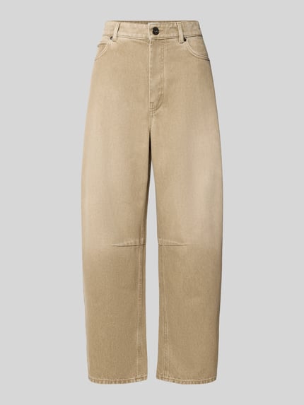 Regular Fitt Barrel Jeans aus reiner Baumwolle Modell 'ARCADIA' Shop The Look MANNEQUINE