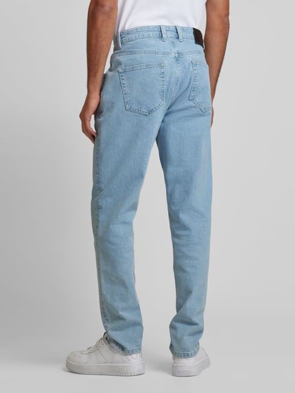 Casual Friday Jeansy w kroju regular fit w fasonie 5-kieszeniowym model 'KARUP' Jeansowy niebieski 5
