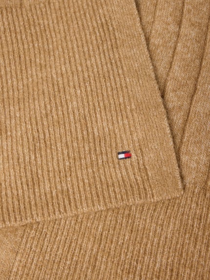 Tommy Hilfiger Schal mit Woll-Anteil Beige 2