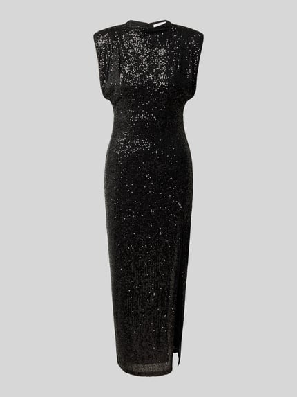Jake*s Cocktail Figurbetontes Cocktailkleid mit Pailletten Black 1