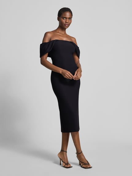 Forever New Sukienka koktajlowa midi model ‘Jacinta’ Czarny 1