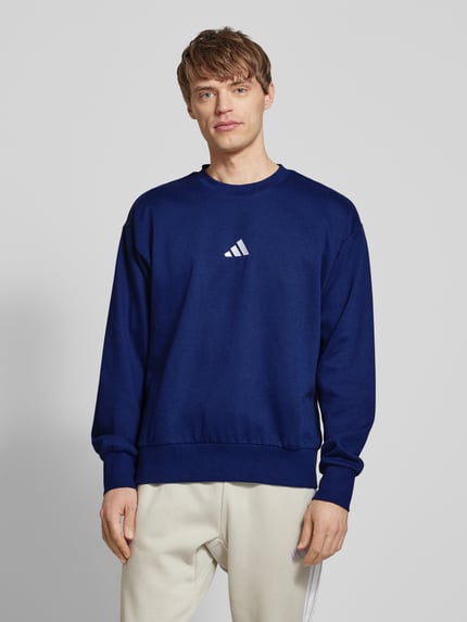 adidas Sportswear Sweatshirt mit Label-Stitching Marine 4