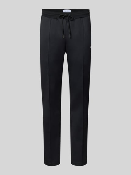 Les Deux Sweatpants mit Logo-Print Modell 'Ballier' Black 2