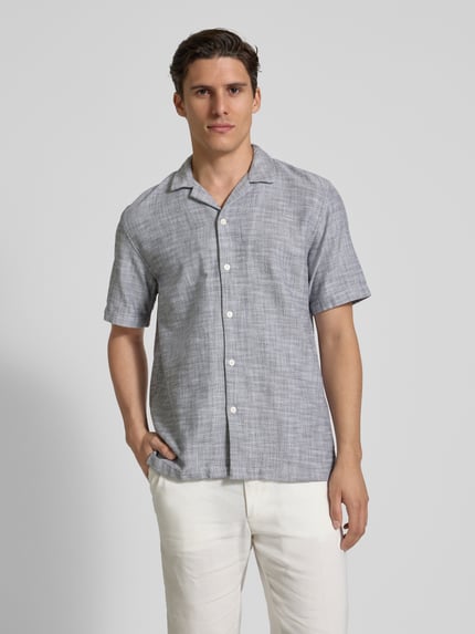 Tom Tailor Denim Relaxed Fit Freizeithemd aus reiner Baumwolle Petrol 4