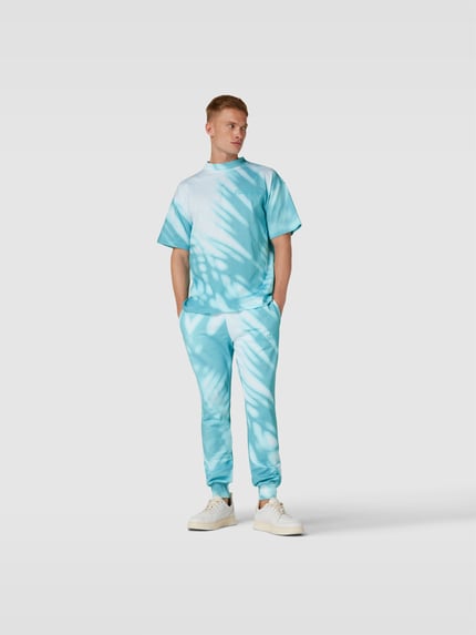 Blue Sky Inn sweatpants met elastische band Lichtblauw - 1