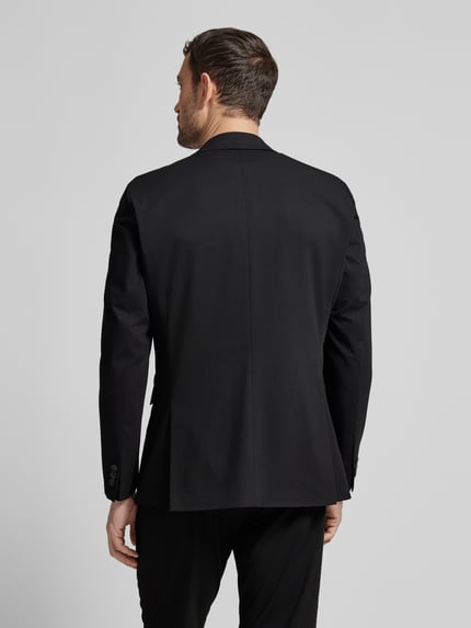 Selected Slim Fit Sakko mit Viskose-Anteil Modell 'LIAM' Black 5