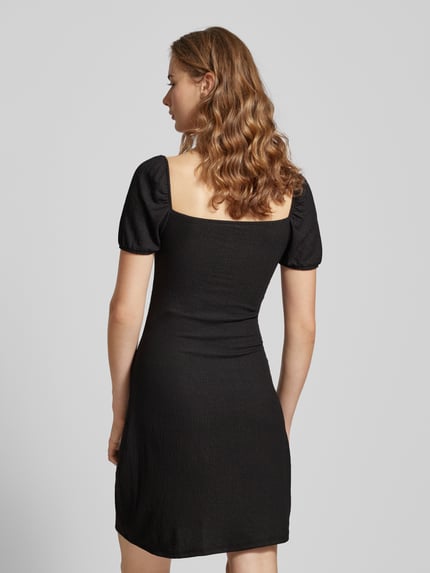 ONLY Mini-jurk met cut-out, model 'HILLARY' Zwart - 5