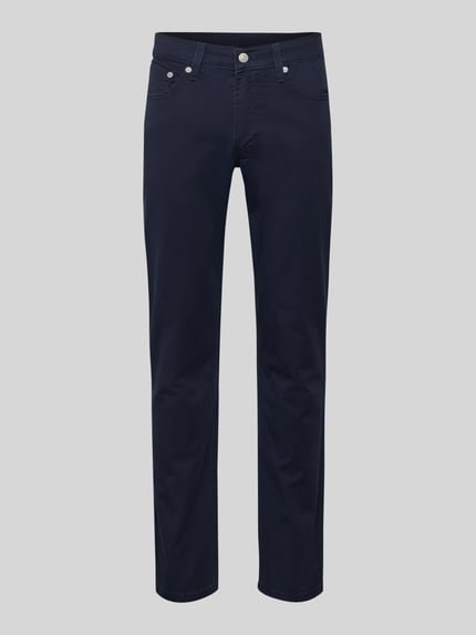 Levi's® Jeansy o kroju slim fit z mieszanki bawełny model '511®' Ciemnoniebieski 2