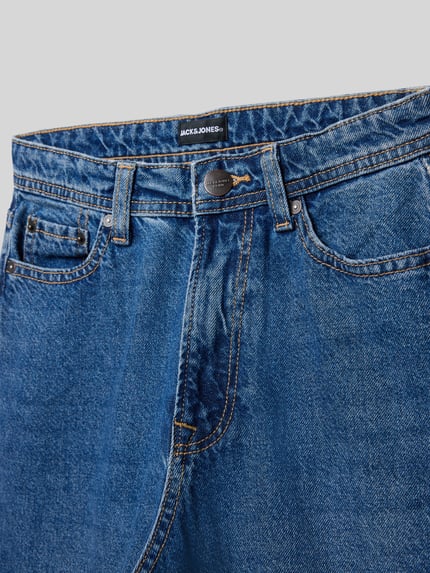 JACK & JONES Wide fit jeans met logopatch, model 'Iron' Blauw - 2
