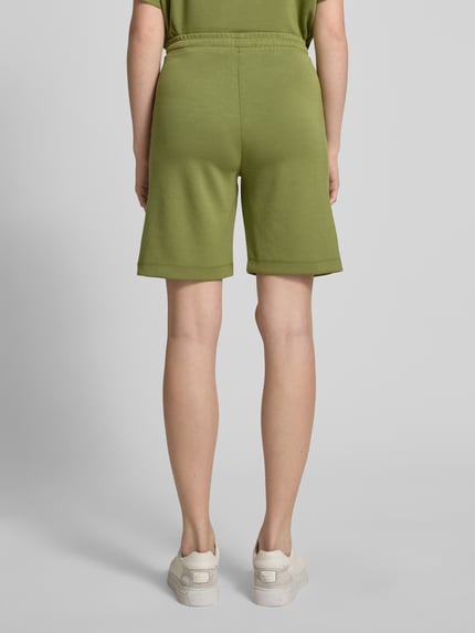 Soyaconcept Sweatshorts mit elastischem Bund Modell 'Banu' Khaki 5