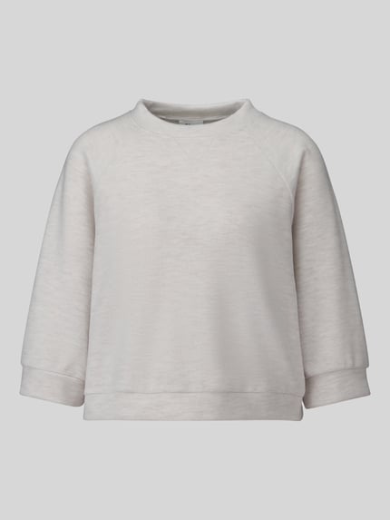 s.Oliver RED LABEL Relaxed Fit Sweatshirt aus Baumwoll-Mix Offwhite 2