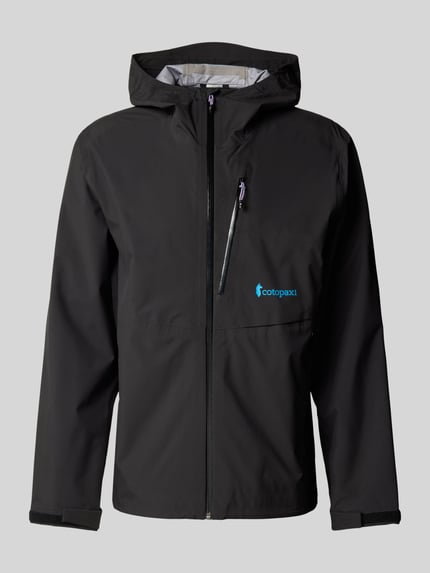 Cotopaxi Kurtka przeciwdeszczowa z nadrukiem z logo Czarny 2