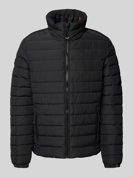 Superdry Steppjacke mit Stehkragen Modell 'Fuji' Black 2