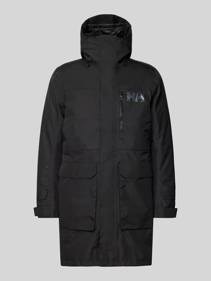 Helly Hansen Parka met labelprint Zwart - 2