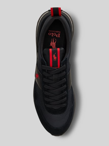Polo Ralph Lauren sneakersy z detalami z logo Czarny 3