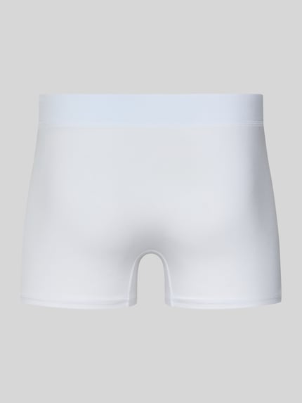 Produktfoto, Trunks mit elastischem Bund im 3er-Pack von Christian Berg Men, weiß, Baumwoll-Micromodal-Mix, körpernaher Schnitt, Stretch-Anteil