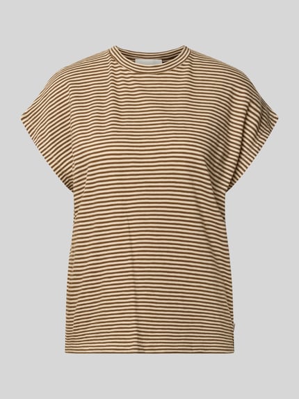 Loose Fit T-Shirt ausm reiner Baumwolle Shop The Look MANNEQUINE
