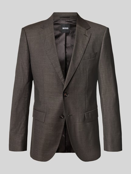 Slim Fit Sakko aus Schurwoll-Mix Modell 'H-Huge-MM-264' Shop The Look MANNEQUINE
