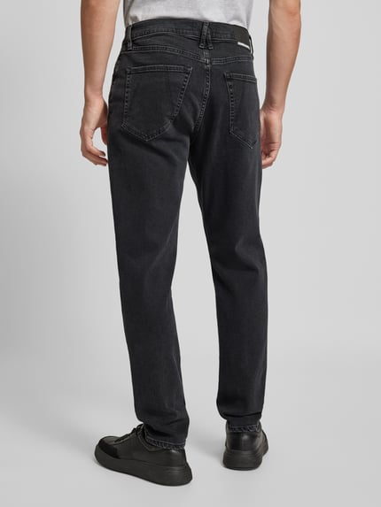 ARMEDANGELS Jeansy o kroju tapered fit z 5 kieszeniami model ‘AARJO TARPA’ Ciemnoszary 5