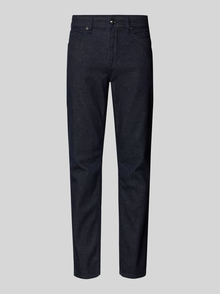 Straight Fit Jeans mit 5-Pocket-Design Modell 'Fortress' Shop The Look MANNEQUINE