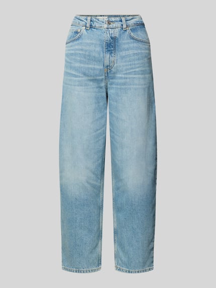 Wide Fit Jeans aus Baumwoll-Mix Modell 'LARA' Shop The Look MANNEQUINE
