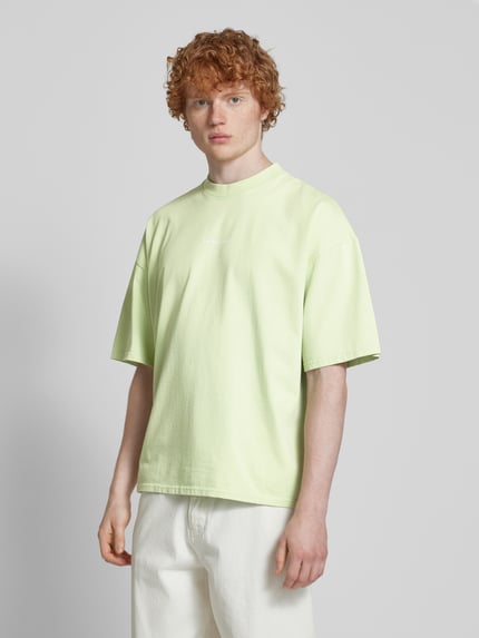 PEGADOR Oversized T-Shirt mit Label-Print Mint 4
