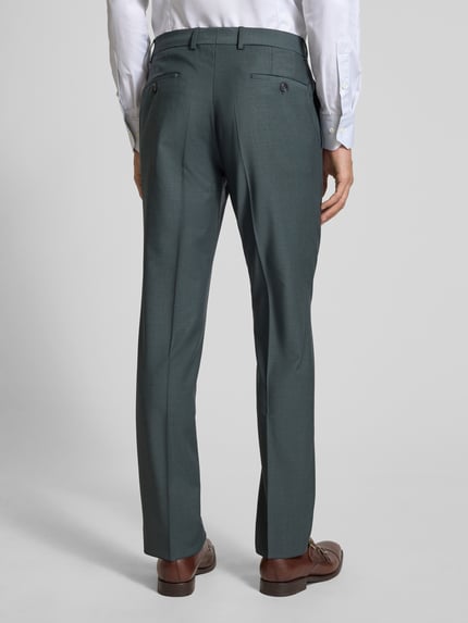 HECHTER PARIS Pantalon met vouw en steekzakken Groen - 5