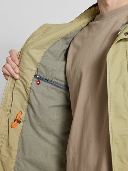 Wellensteyn Regular Fit Funktionsjacke im Military-Look Modell 'COLONEL' Sand Melange 7