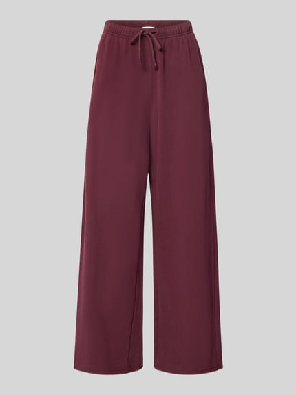 Straight Fit Sweatpants aus elastischem Baumwoll-Mix Shop The Look MANNEQUINE