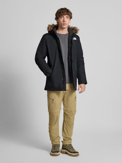 The North Face Regular Fit Parka mit Logo-Stitching Modell 'ZANECK' Black 1