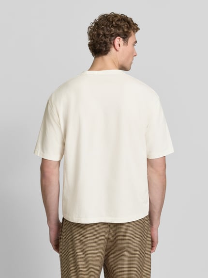 Polo Ralph Lauren Relaxed Fit T-Shirt aus reiner Baumwolle Offwhite 5