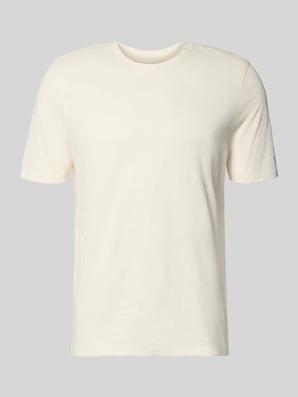 MCNEAL Regular Fit T-Shirt mit Rundhalsausschnitt Ecru 2