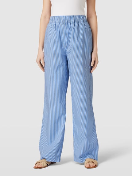 Katharina Damm X P&C* Exklusivkollektion - Stoffhose mit Streifenmuster Weiss 4