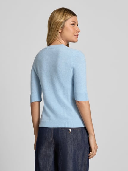 Christian Berg Woman Strickpullover mit 1/2-Arm und Rundhalsausschnitt Royal 5