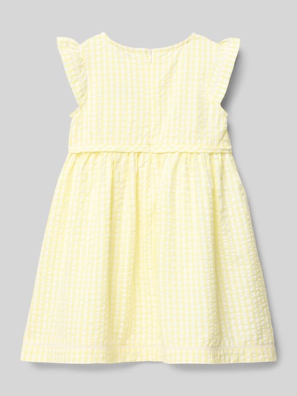 Steiff Regular Fit Kleid mit Logo-Detail Hellgelb 3