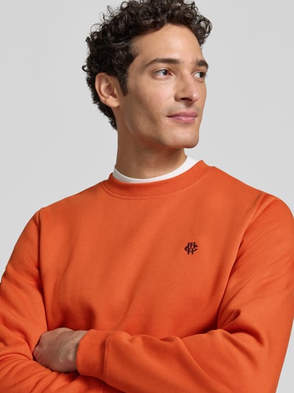 MCNEAL Sweatshirt aus Baumwoll-Mix Dunkelorange 3