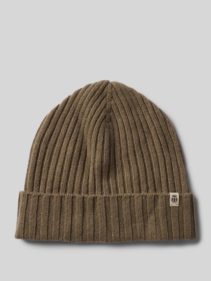 Roeckl Beanie aus reinem Kaschmir Oliv 1